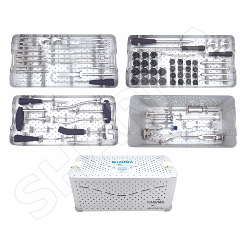 FINER® Hip System Stem ( Cemented - Un - Cemented ) Instrument Set
